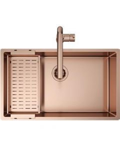Carysil Metallica 70 Copper PVD Sink