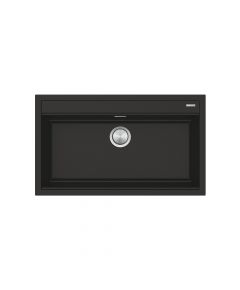Barazza City Sink Built-In 90cm Black B Granite + Kit Accessories and Tap