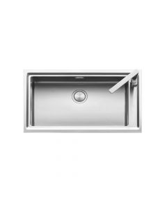 Barazza Easy Stainless Steel Sink Flat Edge Flush/Built-In