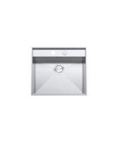 Barazza Lab Stainless Steel Sink with Lowering Flush/Built-In