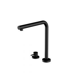 Barazza Soul Mixer Tap with Remote Control and Extractable Shower Black