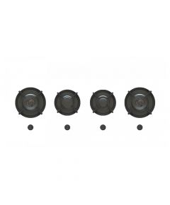 Pitt Cooking 4-Pitts Gas Hob Professional Brass