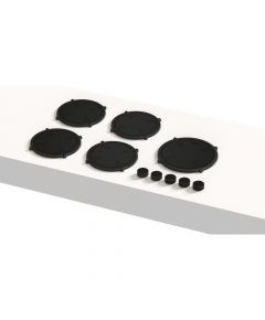 Pitt Cooking 5-Pitts Induction Hob Black Finish