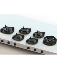 PITT Cooking Foessa 6-Pitt Gas Hob Professional Brass