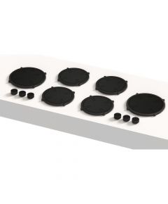 Pitt Cooking FOESSA-I 6-Pitts Induction Hob Black Finish