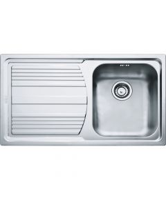 Franke LLX 611 Logica Top Mounted 1 Bowl 1 Drain Sink