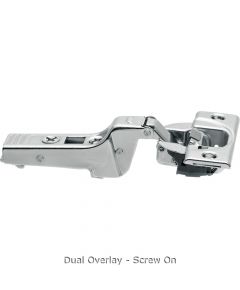 Blum - Clip Top Blumotion Profile/Thick Door Hinge 95° Screw On + Horizontal Cam Plate