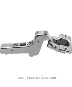 Blum CLIP Top 107° Standard Hinge + Aluminium Mounting Plate