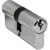 Ultimate - 6 Pin Brass Cylinder (Key+Key) 70mm with 3 Keys 2.2mm Thick - Non Mastered Keyed