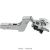 Blum - Clip Top Blumotion 110° Hinge Nickel Plated + Horizontal Cam Plate