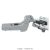 Blum - Clip Top Blumotion 107° Hinge Nickel Plated + Horizontal Cam Plate