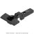 Blum - Clip Top Profile or Thick Door Hinge 95° (Unsprung) Onyx Black + Horizontal Cam Plate (Screw On)