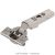 Blum - Clip Top Blumotion 110° Hinge Nickel Plated + Horizontal Cam Plate