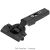 Blum - CLIP Top BLUMOTION 110° Hinge - Onyx Black + Horizontal Cam Plate (Screw On)