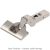Blum - CLIP Top 107° Hinge Nickel Plated + Horizontal Cam Plate