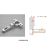 Salice - Silentia 700 Series Hinge 110 Degree - Push to Open + Straight Mounting Plate