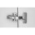 Hettich - Veosys 105° Stainless Steel Hinge - Integrated Silent System + Cross Mounting Plate