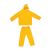Uken - High Quality Rain Suit Vended Cap Back