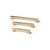 Bergo - M09 Modern Furniture Handle - Brushed Brass