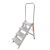 Penguin - Compact Stool Ladder Step - Non-Slip Ribbed Steps