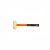Clarke - Brass Sledge Hammer with Orange/ Black Color Fibreglass Non Slip Grip Handle