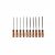 Clarke - Warding File Set with Orange/ Black Color Handle