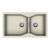 Carysil Double Bowl Quartz Sink Granite Finish