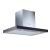 Baumatic Midnight Series Wall-Mounted Hood Black Glass & Steel