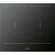 Barazza City Induction Hob Flush/Built-In 2 Zones, Touch Control Black