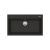 Barazza City Sink Built-In 90cm Black B Granite + Kit Accessories and Tap