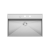 Barazza Flexi Stainless Steel Sink Flush/Built-In with Smart Pop-Up Plug