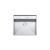 Barazza Lab Stainless Steel Sink with Lowering Flush/Built-In