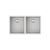 Barazza Soul Square Bowls Undermounted 72x39.5cm B Granite