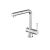 Barazza Steel Shower Mixer Tap with Pull-Out Spray