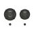 Pitt Cooking 2-Pitts Gas Hob Professional Brass