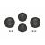 Pitt Cooking 4-Pitts Gas Hob Professional Brass