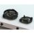 Pitt Cooking 2-Pitts Gas Hob Professional Brass