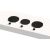 Pitt Cooking 3-Pitts Induction Hob Black Finish