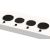 Pitt Cooking 4-Pitts Induction Hob Black Finish