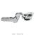 Blum - Clip Top Blumotion Profile/Thick Door Hinge 95° Screw On + Horizontal Cam Plate
