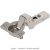 Blum - CLIP Top 107° Standard Hinge + Aluminium Mounting Plate