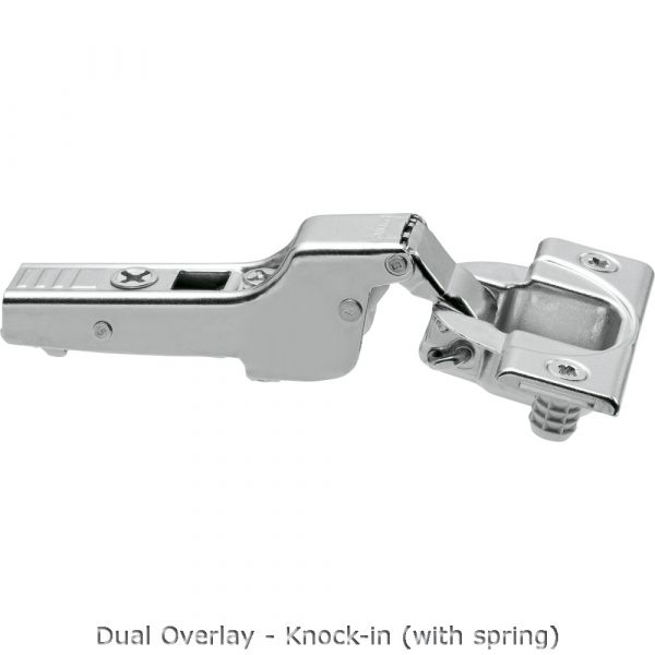Blum - Clip Top 110° Standard Hinge Nickel Plated + Horizontal Cam Plate
