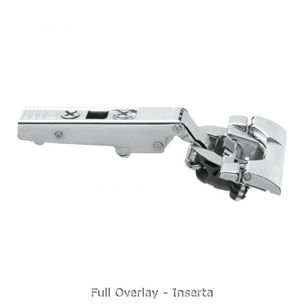 Blum - Clip Top Blumotion 110° Hinge Nickel Plated Finish + Cruciform Mounting Plate