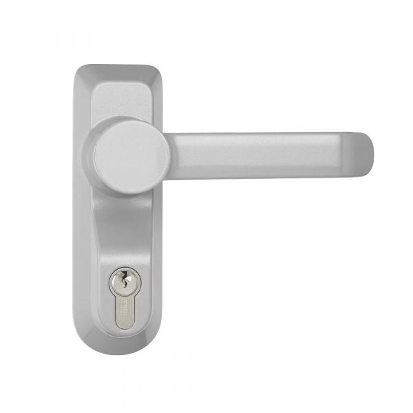 Briton - External Lockable Escutcheon Type Lever Trim for Panic Exit Device