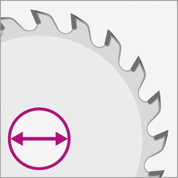 Leuco - Panel Sizing Saw Blades HW - Q-Cut "G6" - 350x4.4x60 Z72
