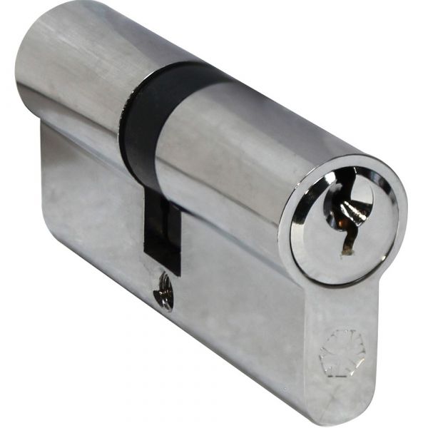 Ultimate - 6 Pin Brass Cylinder (Key+Key) 70mm with 3 Keys 2.2mm Thick - Non Mastered Keyed