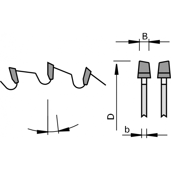 Leuco - Scoring Saw Blades HW "KO-WS"