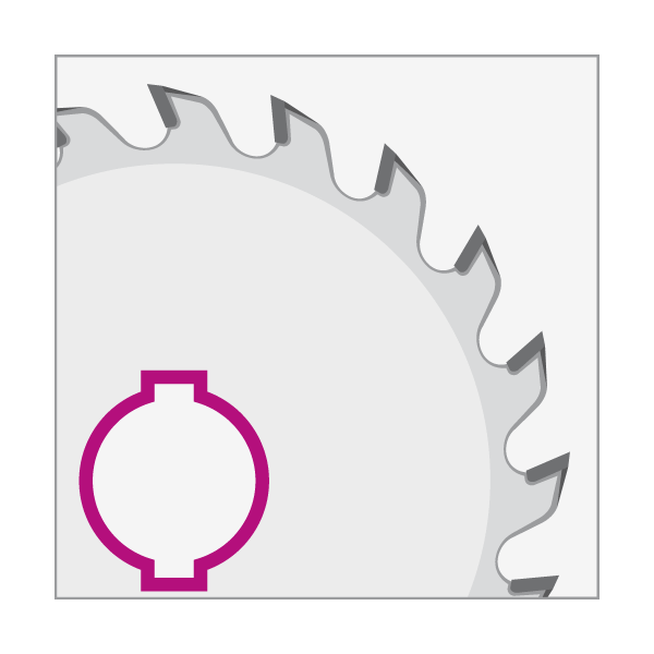 Leuco - Gang-Rip Saw Blades Hw With Cooling Slots "F"