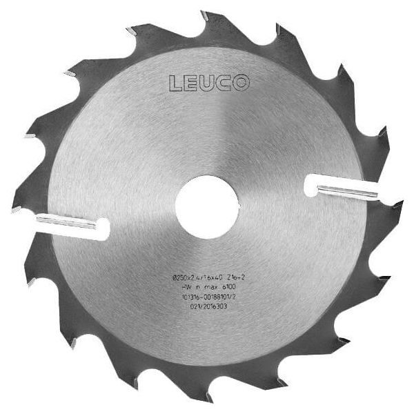 Leuco - Gang-Rip Saw Blades Hw With Hw-Rakers "F"