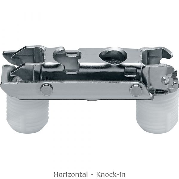 Blum - Clip Top Blumotion 110° Hinge Nickel Plated + Horizontal Cam Plate